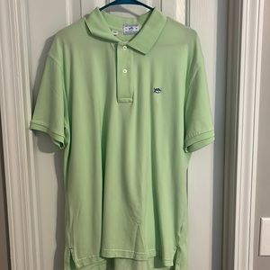 Men’s Southern Tide Skipjack Polo, Lime Green, Size Large